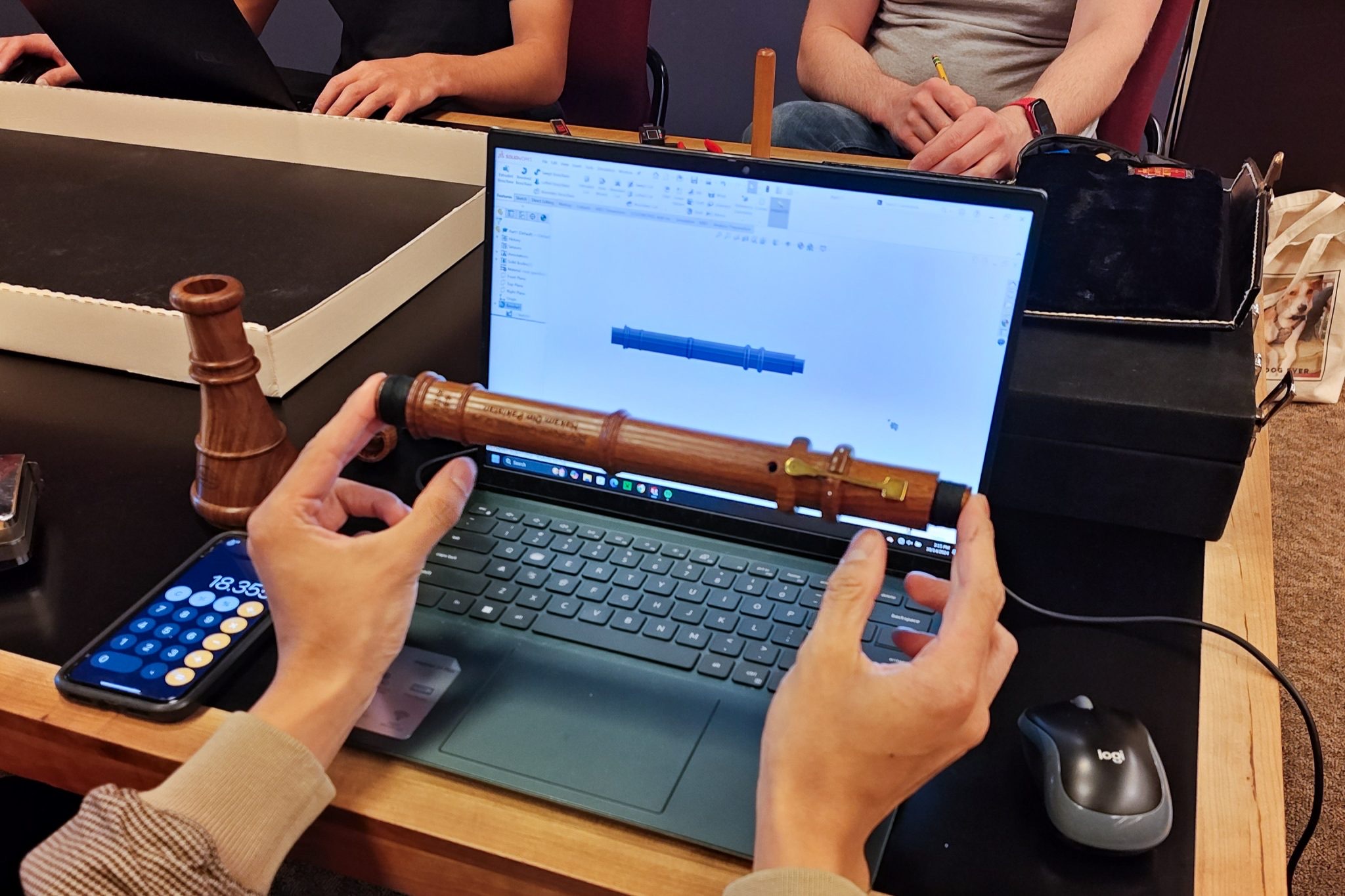 New UMD Woodwind-Making Course Combines Music, Engineering Skills image