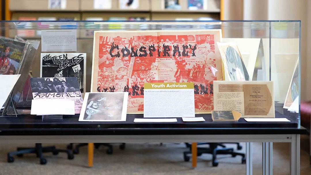 In Counterculture Exhibition, Undergrads Revisit What’s Going On image