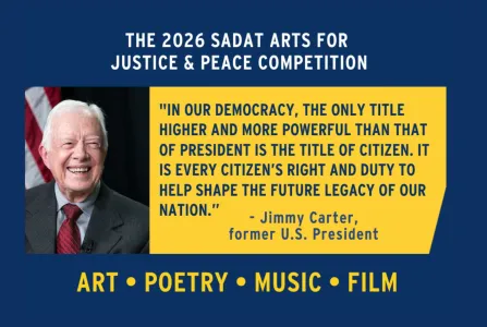 The Sadat Arts for Justice and Peace Competition