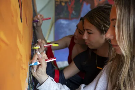 Community Art Project at Maryland Day