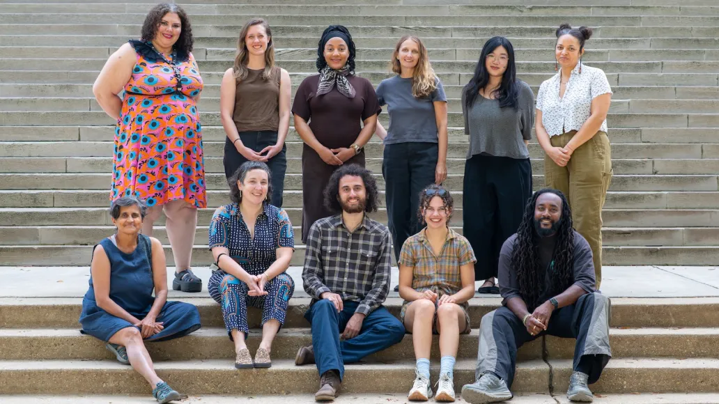 Group photo of the 2026 Arts for All Faculty and Graudate Student Fellows.