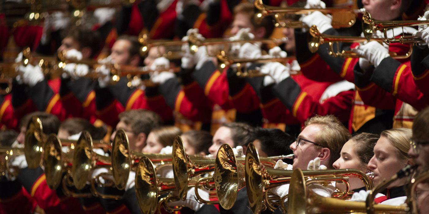 bands performing together for a crowd-pleasing extravaganza