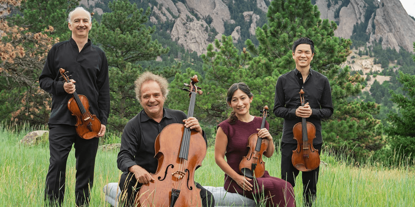 Members of the Takács String Quartet