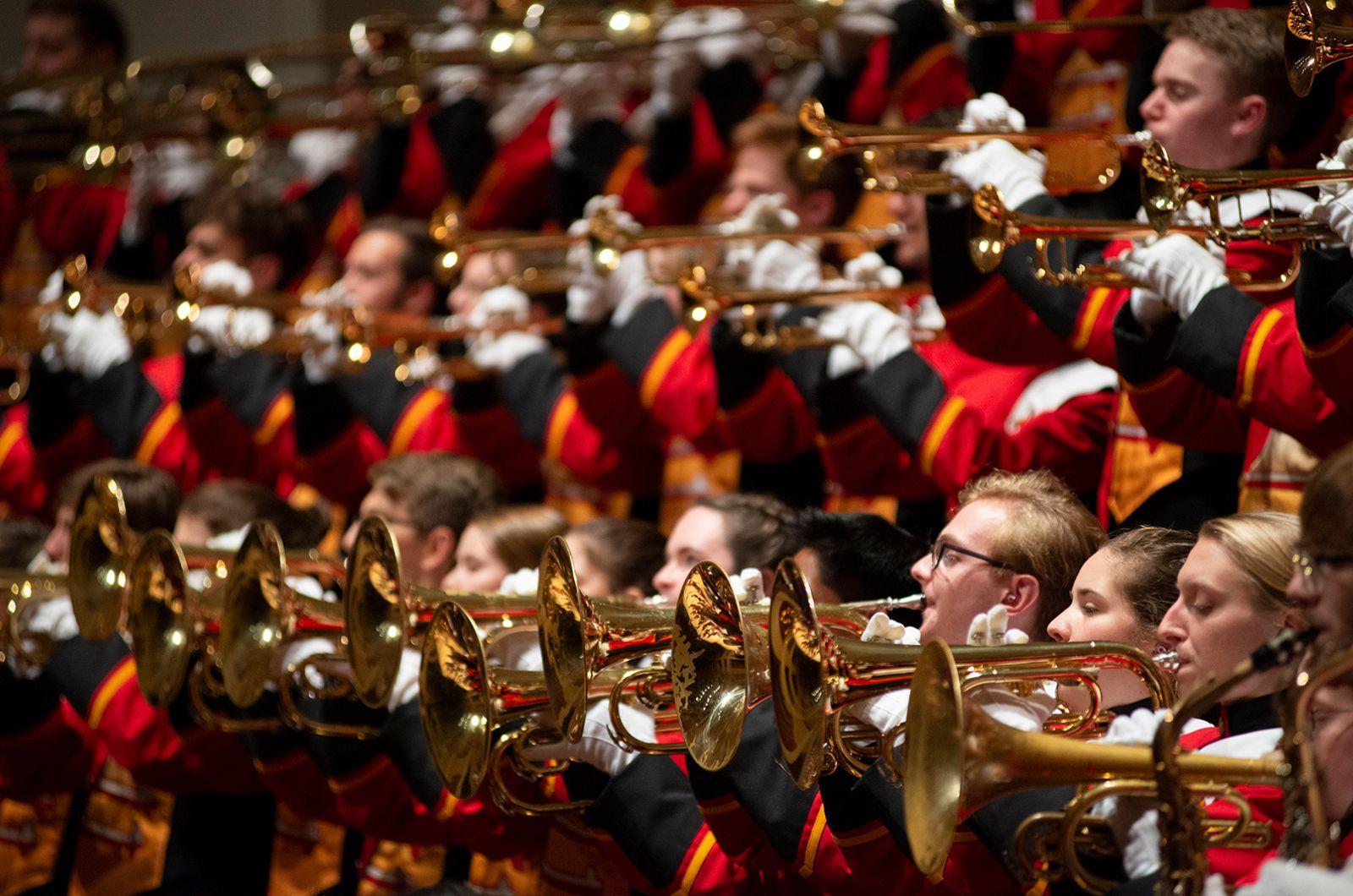 The Mighty Sound of Maryland Marching Band in concert.