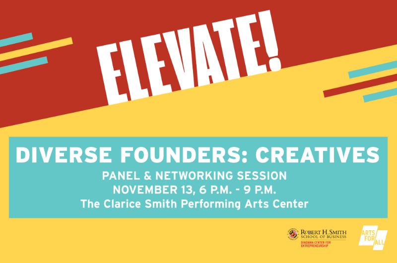 Elevate! Diverse Founders: Creatives.