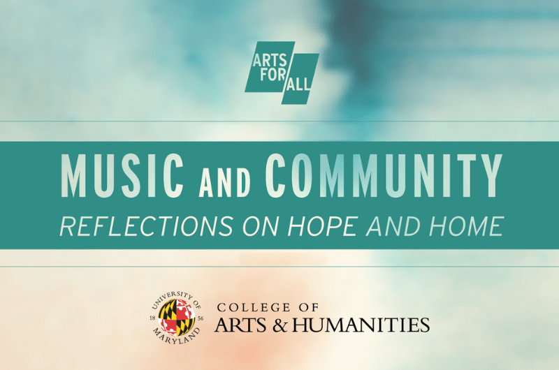 Music and Community: Reflections on Hope and Home.