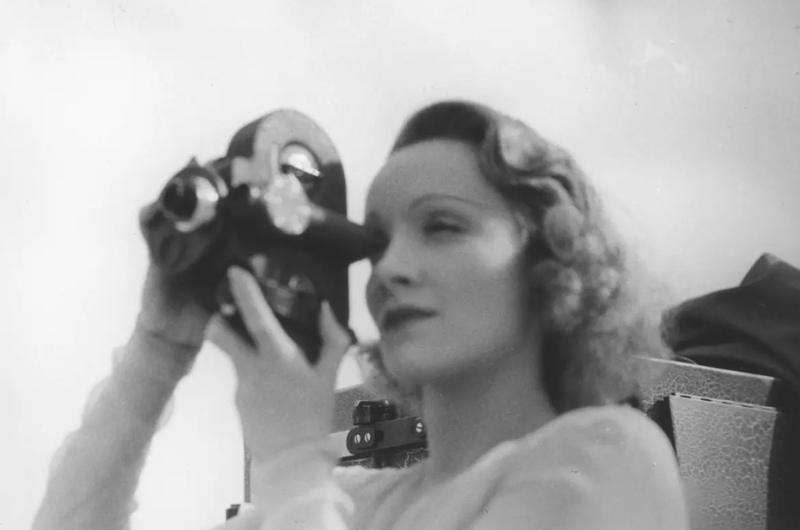 Marlene Dietrich.