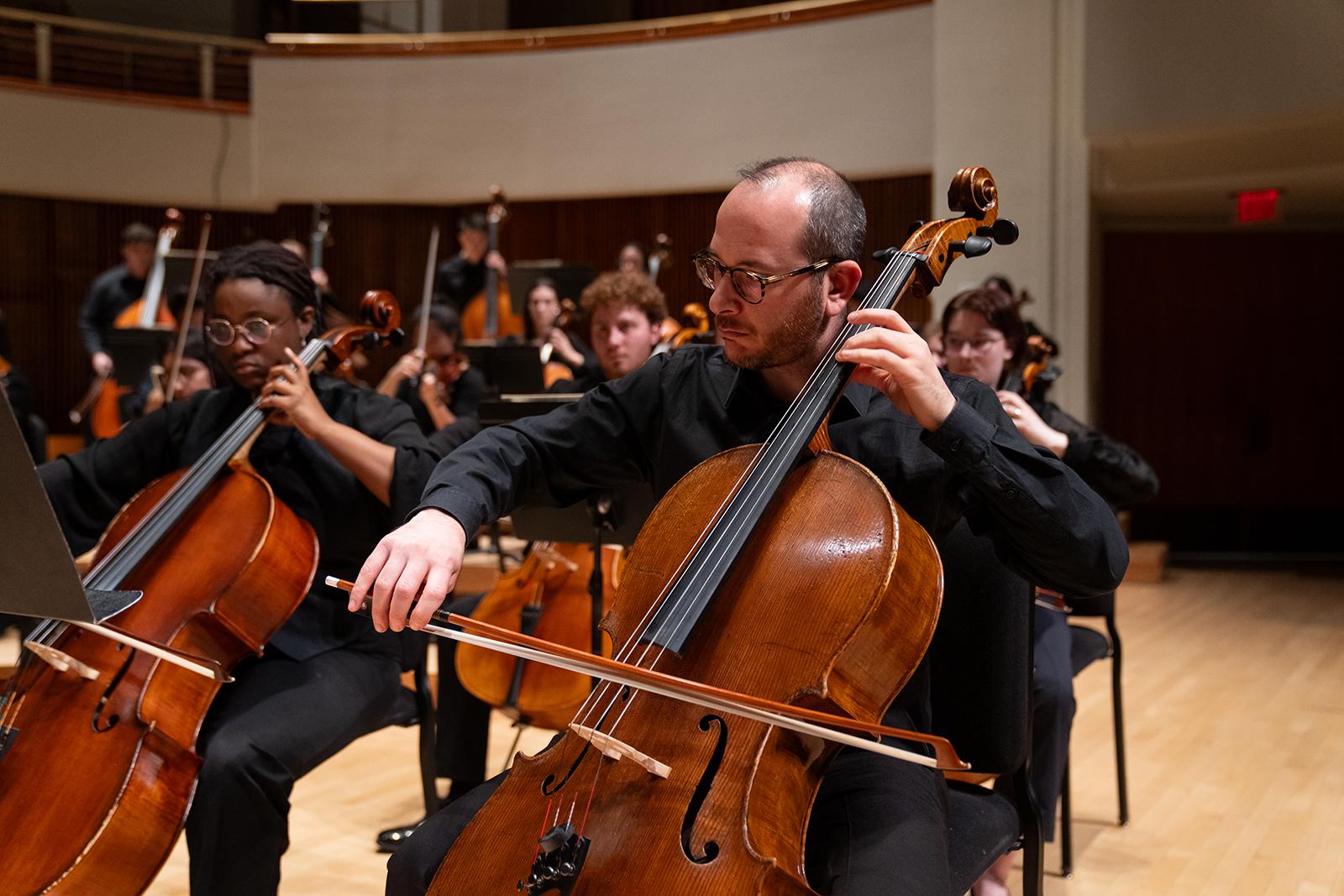 The UMD Symphony Orchestra.