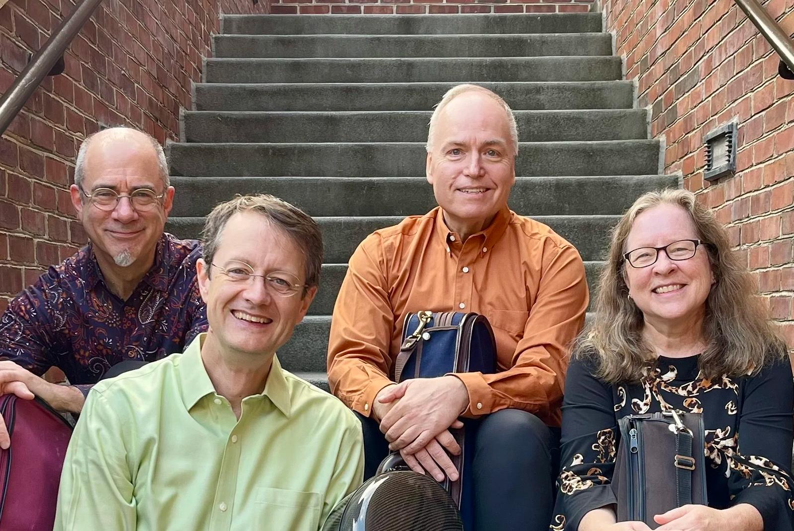 Members of Left Bank Quartet.